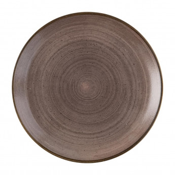 Churchill Stonecast Raw Evolve Coupe Plate Brown 286mm (Pack of 12) - Click to Enlarge