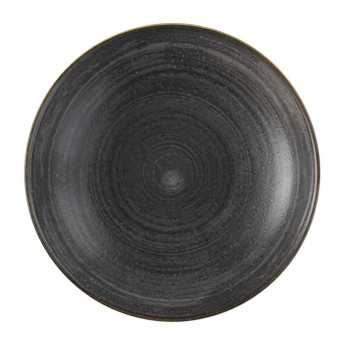 Churchill Stonecast Raw Evolve Coupe Bowl Black 248mm (Pack of 12) - Click to Enlarge