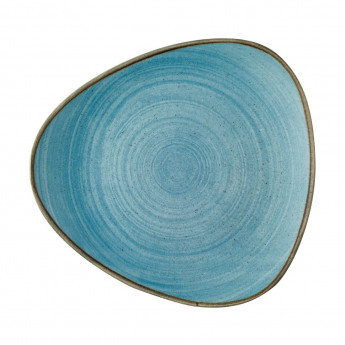 Churchill Stonecast Raw Lotus Plates Teal 228mm (Pack of 12) - Click to Enlarge