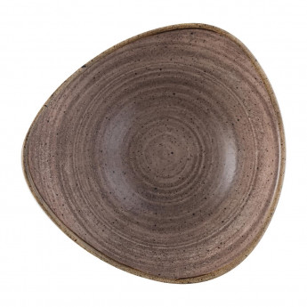 Churchill Stonecast Raw Lotus Plate Brown 229mm (Pack of 12) - Click to Enlarge