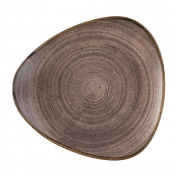 Churchill Stonecast Raw Lotus Plate Brown 254mm (Pack of 12) - Click to Enlarge