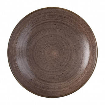 Churchill Stonecast Raw Evolve Coupe Bowl Brown 248mm (Pack of 12) - Click to Enlarge