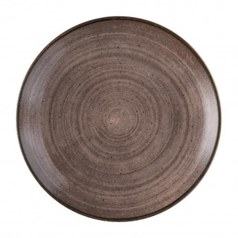 Churchill Stonecast Raw Evolve Coupe Plate Brown 260mm (Pack of 12) - Click to Enlarge