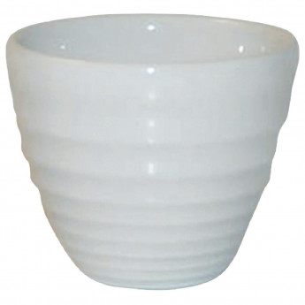 Churchill Bit on the Side White Ripple Dip Pots 114ml (Pack of 12) - Click to Enlarge
