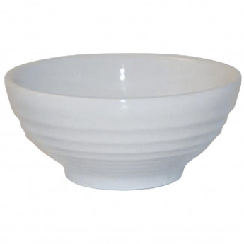 Churchill Bit on the Side White Ripple Snack Bowls 102mm (Pack of 12) - Click to Enlarge