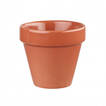 Churchill Bit On The Side Plant Pot Paprika 17oz (Pack of 6) - Click to Enlarge