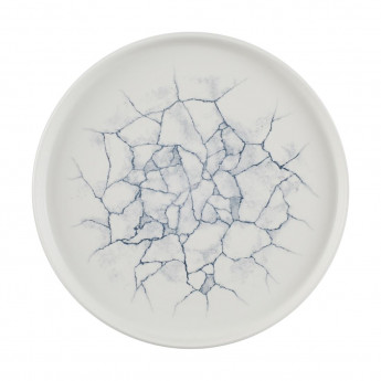 Churchill Studio Prints Kintsugi Pearl Walled Plates Grey 260mm (Pack of 6) - Click to Enlarge