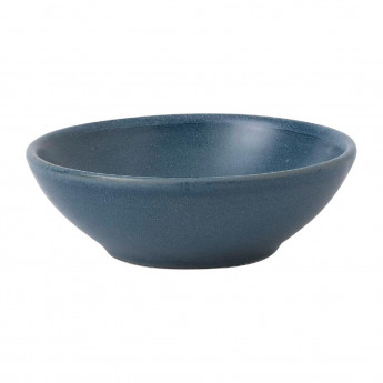 Churchill Nourish Oslo Contour Shallow Bowl Blue 116mm (Pack of 12) - Click to Enlarge