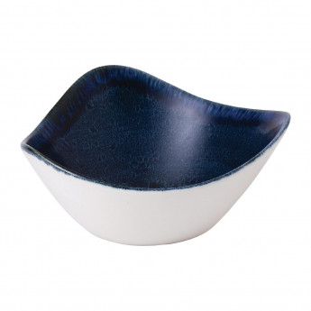Stonecast Plume Ultramarine Triangle Bowl 9oz (Pack of 12) - Click to Enlarge