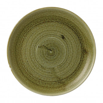 Stonecast Plume Olive Coupe Plate 10 1/4 " (Pack of 12) - Click to Enlarge