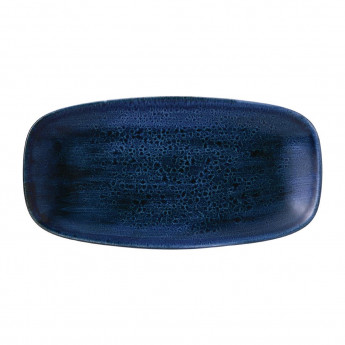Stonecast Plume Ultramarine Chefs' Oblong Plate No. 3 11 3/4 x 6 " (Pack of 12) - Click to Enlarge