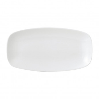 Vellum White Chefs' Oblong Plate No. 3 11 3/4 x 6 " (Box 12) - Click to Enlarge