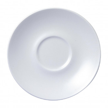 Vellum White Saucer 6 1/4 " (Box 12) - Click to Enlarge
