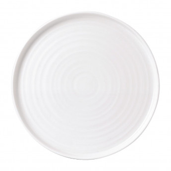 Vellum White Walled Plate 10 1/4 " (Box 6) - Click to Enlarge