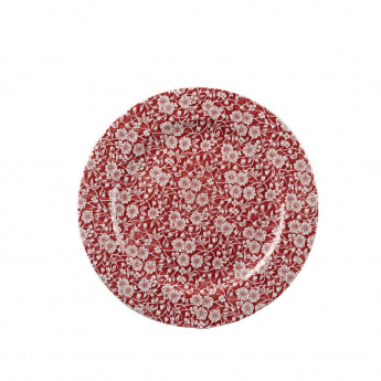 Churchill Vintage Prints Plates Cranberry Rose Print 305mm (Pack of 6) - Click to Enlarge