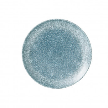 Churchill Studio Prints Raku Coupe Plate Topaz Blue 217mm (Pack of 12) - Click to Enlarge
