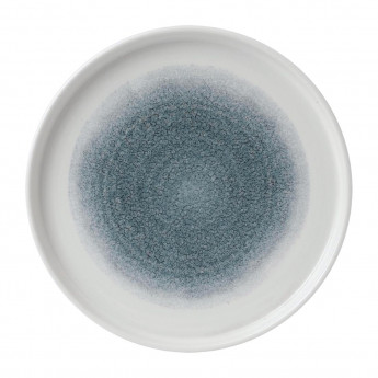 Churchill Raku Walled Plates Topaz Blue 218mm(Pack of 6) - Click to Enlarge