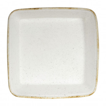 Churchill Stonecast Hints Square Baking Dishes Barley White 250mm (Pack of 6) - Click to Enlarge