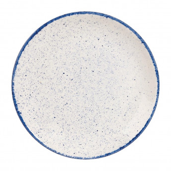 Churchill Stonecast Hints Coupe Plates Indigo Blue 165mm (Pack of 12) - Click to Enlarge