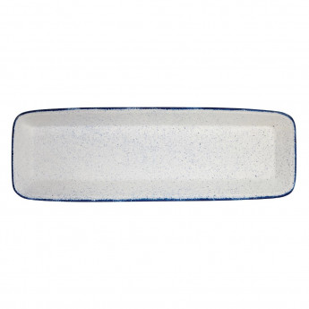 Churchill Stonecast Hints Rectangular Baking Dishes Indigo Blue 160 x 530mm - Click to Enlarge