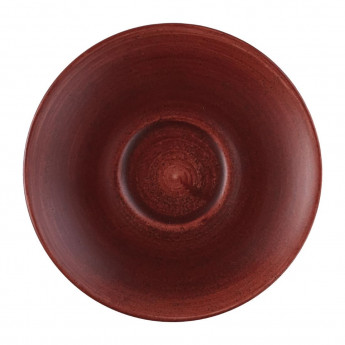 Churchill Stonecast Patina Cappuccino Saucer Red Rust 159mm (Pack of 12) - Click to Enlarge