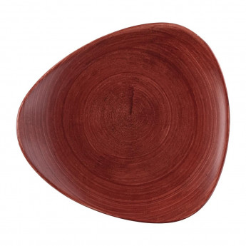 Churchill Stonecast Patina Lotus Plate Red Rust 229mm (Pack of 12) - Click to Enlarge