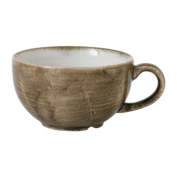 Stonecast Patina Antique Taupe Cappuccino Cup 8oz (Pack of 12) - Click to Enlarge