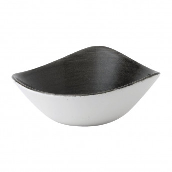 Churchill Stonecast Patina Lotus Bowl Iron Black 178mm (Pack of 12) - Click to Enlarge