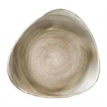 Churchill Stonecast Patina Lotus Plates Antique Taupe 254mm (Pack of 12) - Click to Enlarge