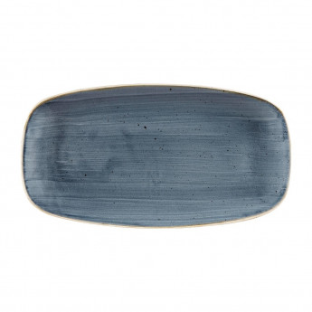 Churchill Stonecast Rectangular Plates Blueberry 153 x 298mm (Pack of 12) - Click to Enlarge