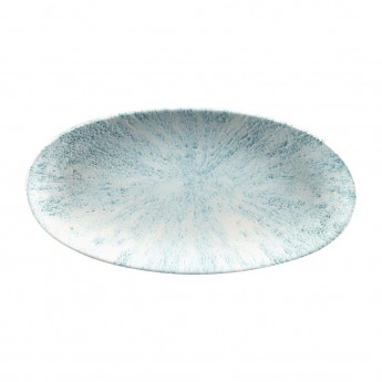 Churchill Studio Prints Stone Chefs Plates Aquamarine 299 x 150mm (Pack of 12) - Click to Enlarge