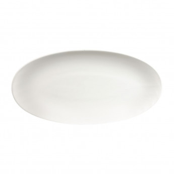 Churchill Chefs Plates Oval Plates White 347mm (Pack of 6) - Click to Enlarge