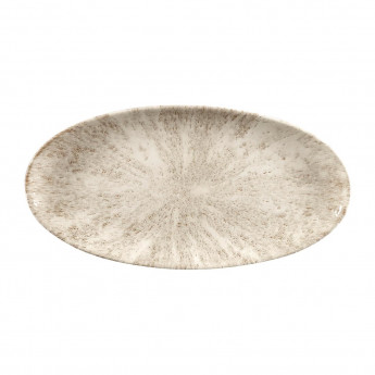 Churchill Studio Prints Stone Chefs Plates Agate Grey 347 x 173mm (Pack of 6) - Click to Enlarge