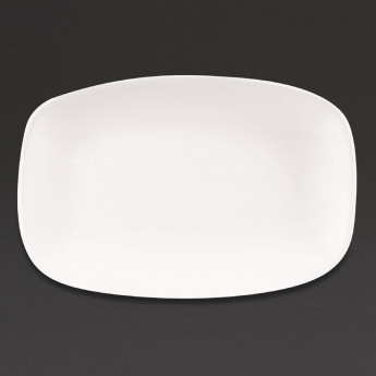Churchill X Squared Oblong Plates White 157 x 237mm (Pack of 12) - Click to Enlarge