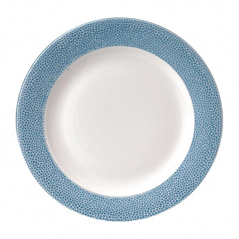 Churchill Isla Spinwash Profile Wide Rim Plates Ocean Blue 305mm (Pack of 12) - Click to Enlarge