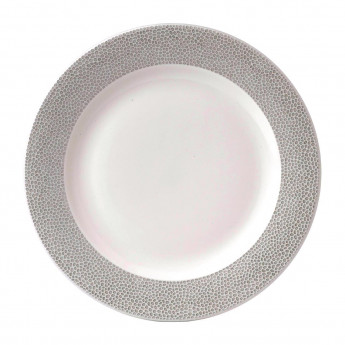 Churchill Isla Spinwash Profile Wide Rim Plates Shale Grey 305mm (Pack of 12) - Click to Enlarge