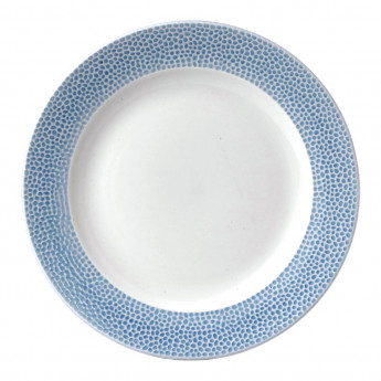 Churchill Isla Spinwash Ocean Blue Profile Footed Plate 260mm (Pack of 12) - Click to Enlarge