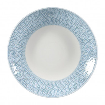 Churchill Isla Deep Coupe Plates Ocean Blue 255mm (Pack of 12) - Click to Enlarge