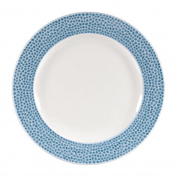 Churchill Isla Plate Ocean Blue 210mm (Pack of 12) - Click to Enlarge