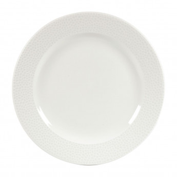 Churchill Isla Footed Plate White 234mm (Pack of 12) - Click to Enlarge