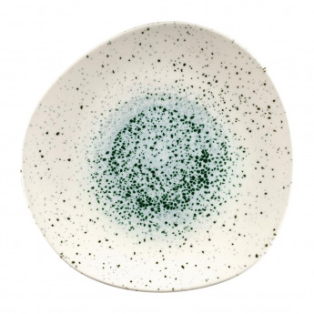 Churchill Studio Prints Mineral Green Centre Organic Round Plates 286mm (Pack of 12) - Click to Enlarge