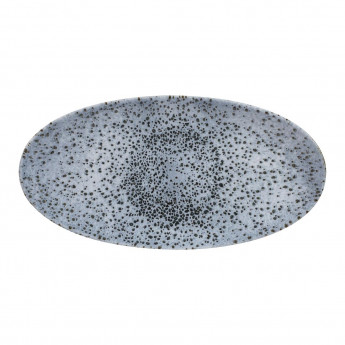 Churchill Mineral Oval Chef Plates Blue 173 x 347mm (Pack of 6) - Click to Enlarge