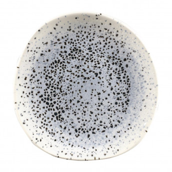 Churchill Studio Prints Mineral Blue Centre Organic Round Plates 186mm (Pack of 12) - Click to Enlarge