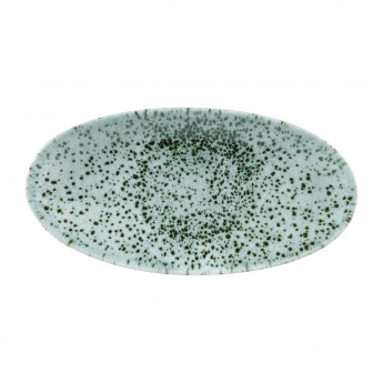 Churchill Mineral Oval Chefs Plate Green 299x150mm (Pack of 12) - Click to Enlarge