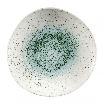 Churchill Studio Prints Mineral Green Centre Organic Round Bowls 253mm (Pack of 12) - Click to Enlarge