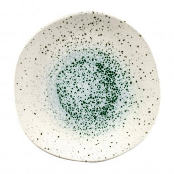Churchill Studio Prints Mineral Green Centre Organic Round Plates 264mm (Pack of 12) - Click to Enlarge