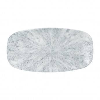 Churchill Stone Pearl Grey Chefs Oblong Plate 13 7/8X7 3/8" (Box 6) (Direct) - Click to Enlarge