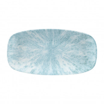 Churchill Stone Oblong Chef Plates Aquamarine 153 x 298mm (Pack of 12) - Click to Enlarge