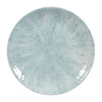 Churchill Stone Coupe Plates Aquamarine 165mm (Pack of 12) - Click to Enlarge