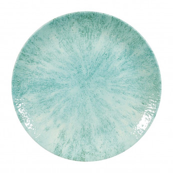 Churchill Stone Coupe Plates Aquamarine 260mm (Pack of 12) - Click to Enlarge